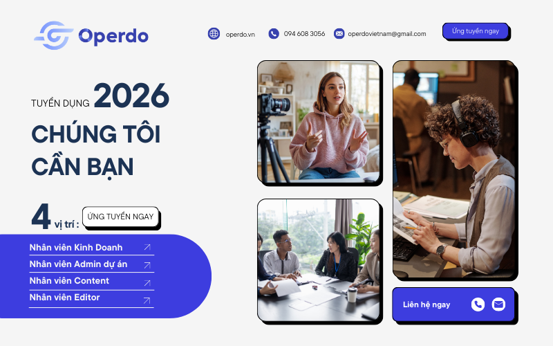 Tuyển dụng Operdo