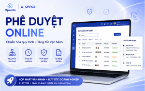 Phê duyệt Online trên O_OFFICE